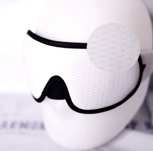 3D Sleep Mask, Soft, Padded, and Light-Blocking